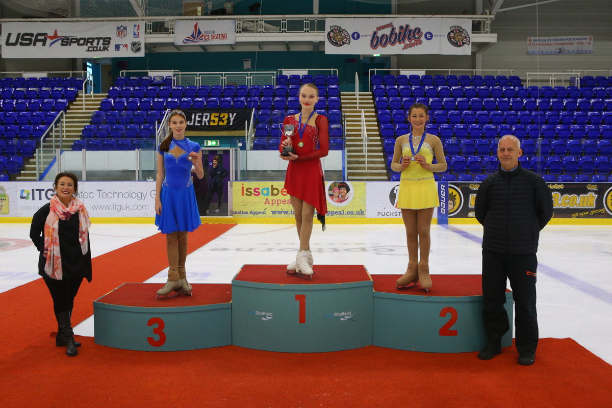 Image of Winning Bronze at Solo Ice Dance Championships!