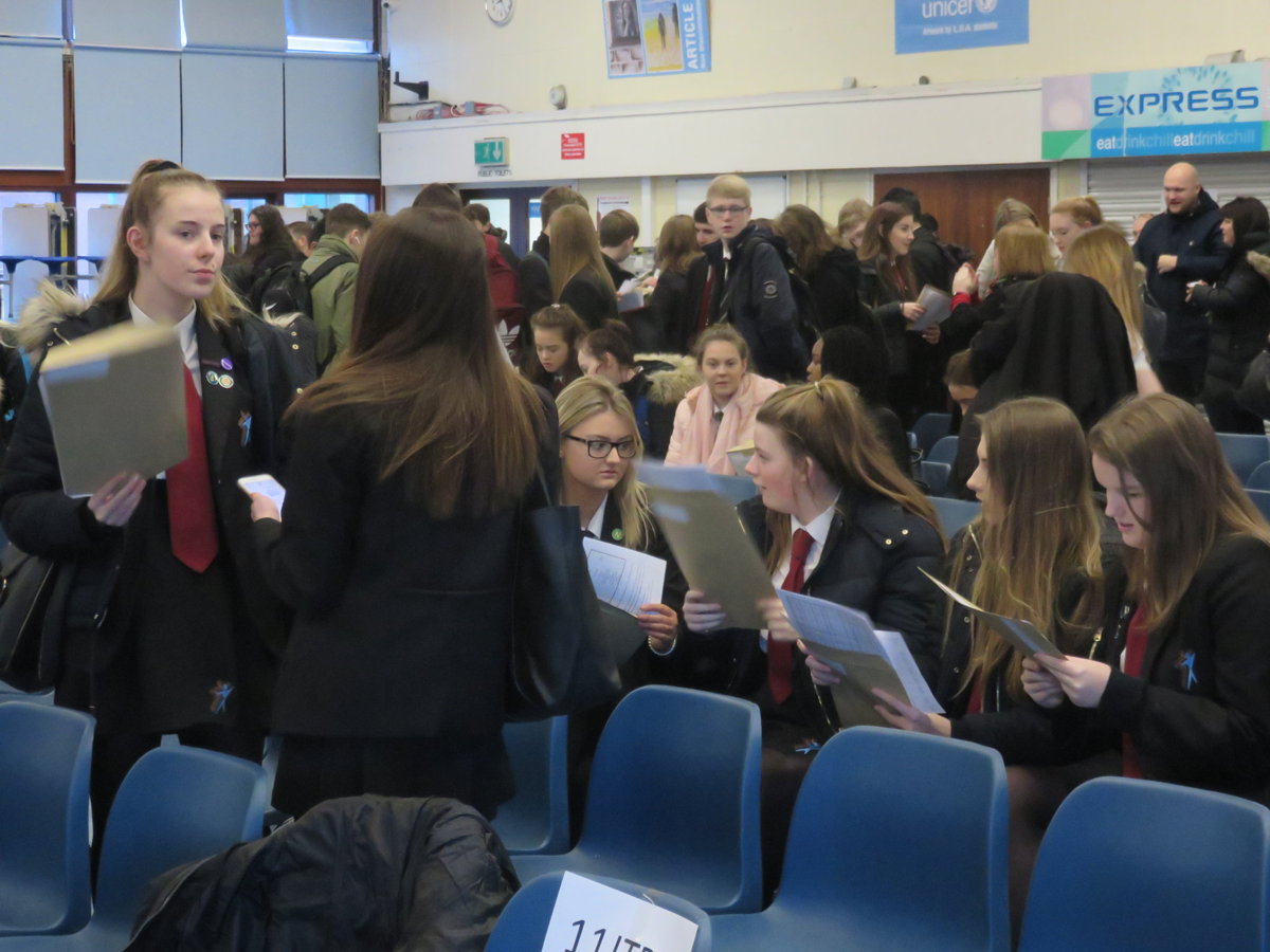 Image of Year 11 Mock Results Morning 