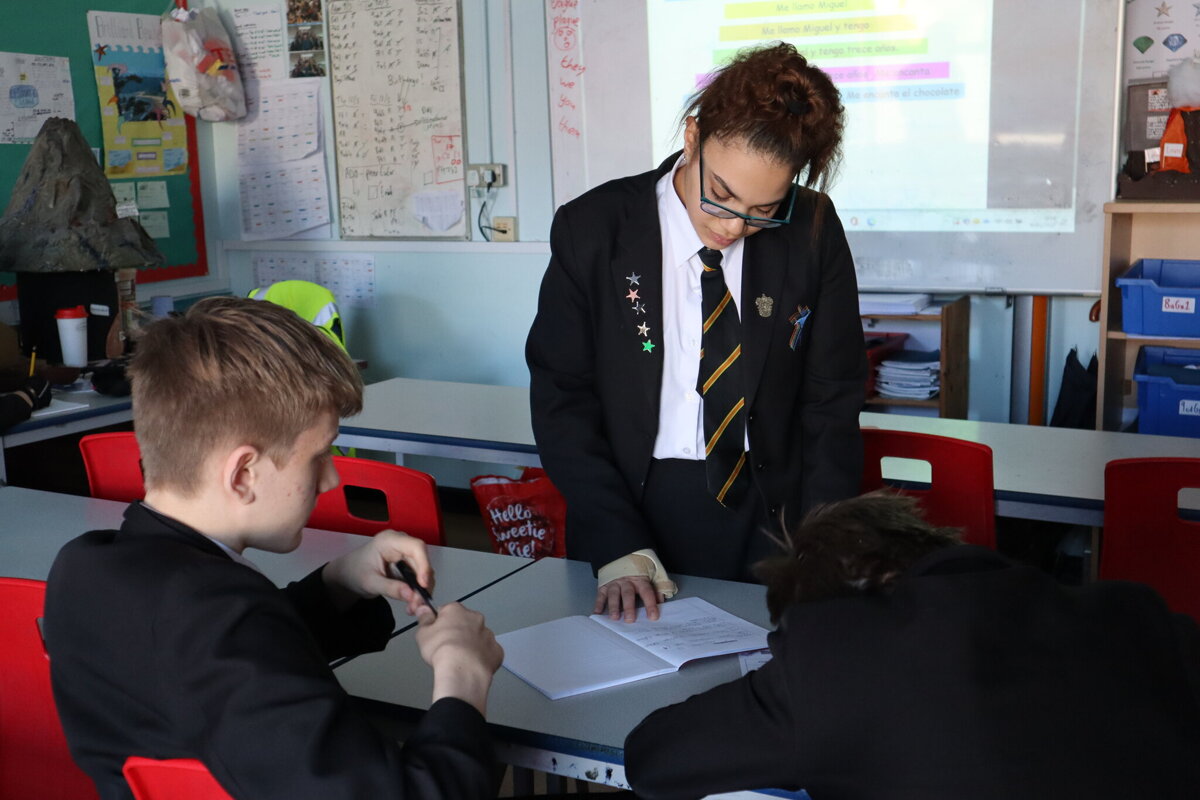 Image of Year 9 learn Spanish with native speaker Omayma!