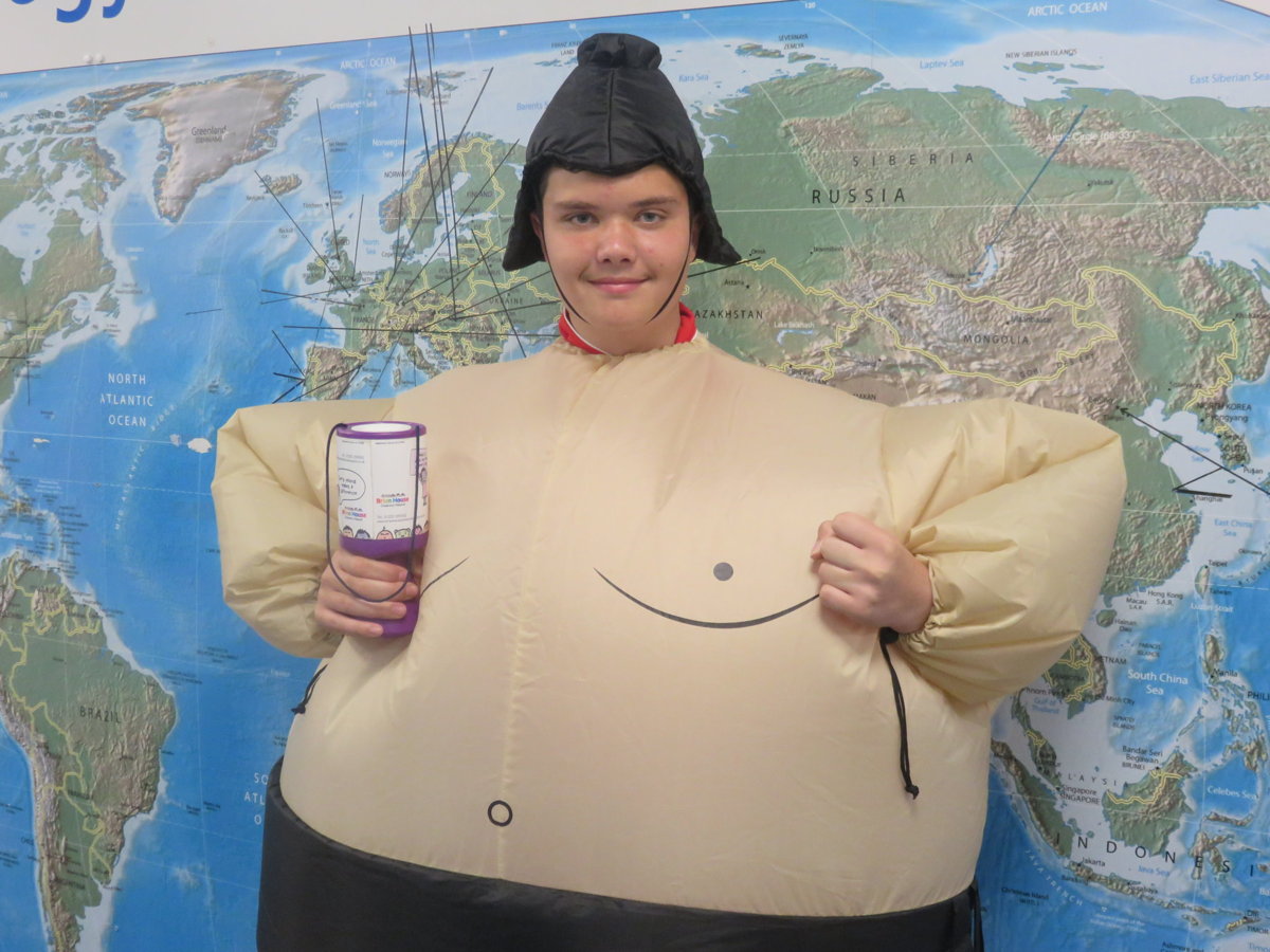 Image of Raising money for charity as a sumo wrestler! 
